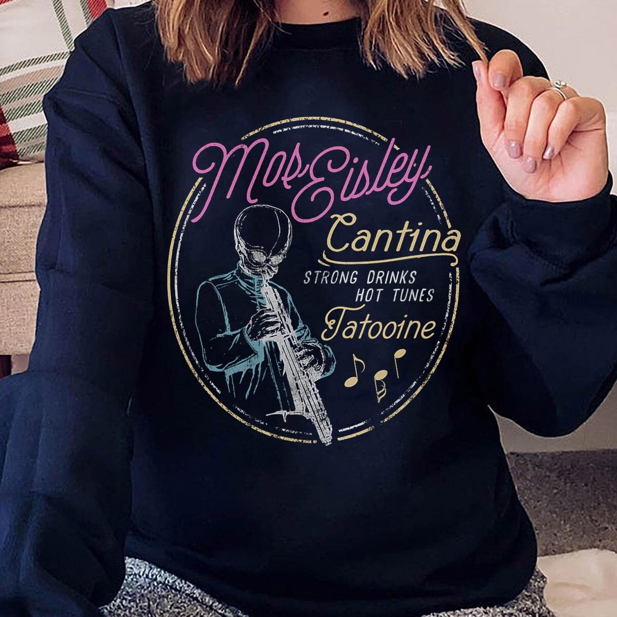 Star Wars Mos Eisley Cantina T-Shirt Tatooine Band Tee