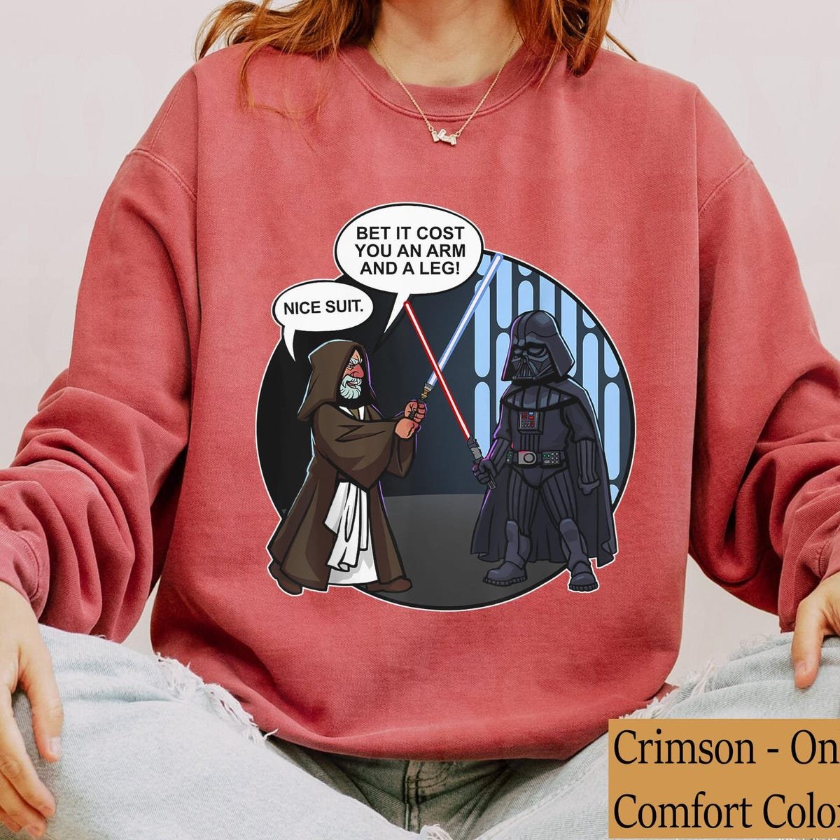 Star Wars Vader Obi-Wan T-shirt for Fans