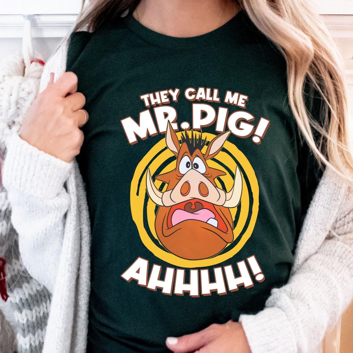 Vintage Pumbaa T-Shirt Lion King 2024 Family Trip Shirt