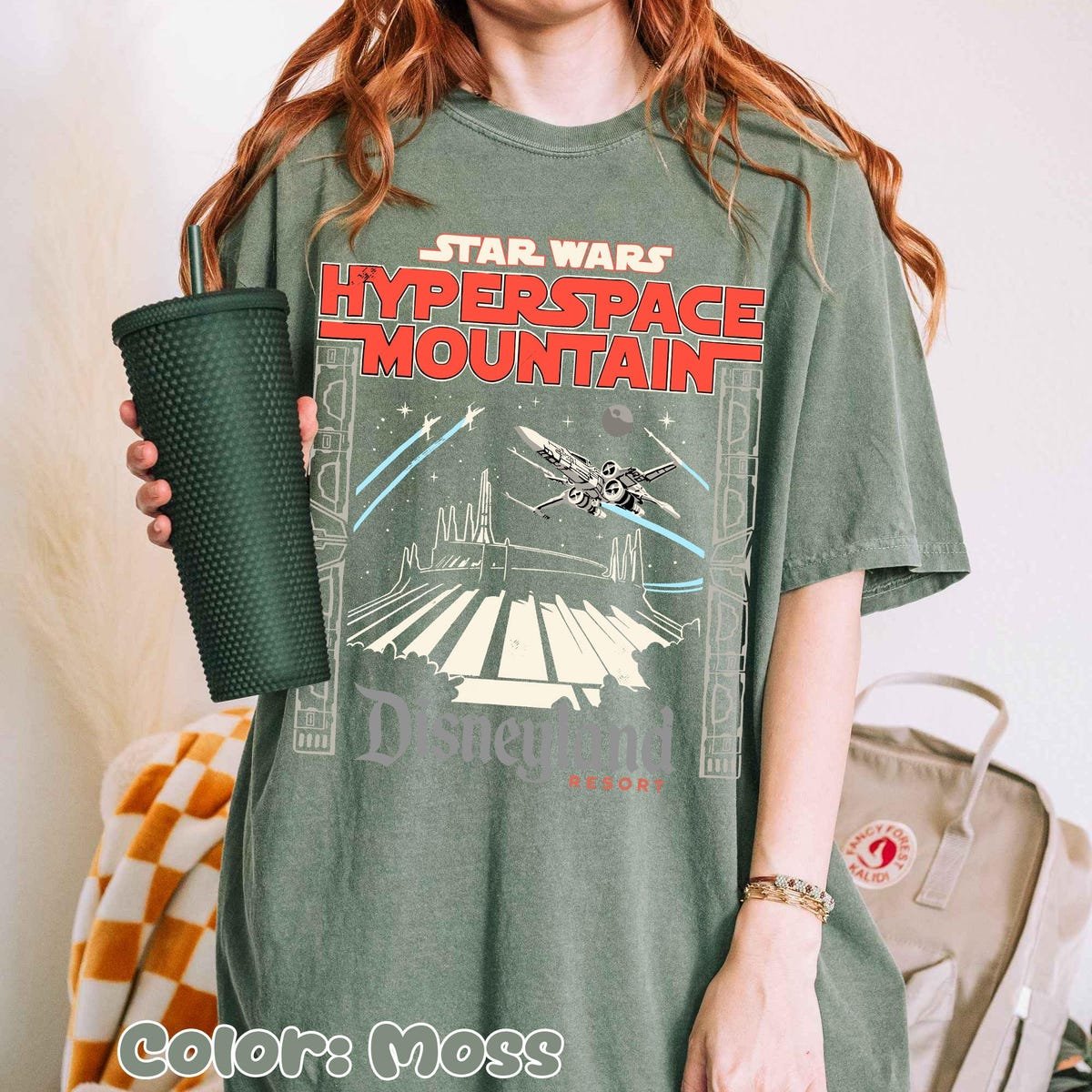 Vintage Star Wars Shirt Disneyland 1955 Retro Space Battle Tee
