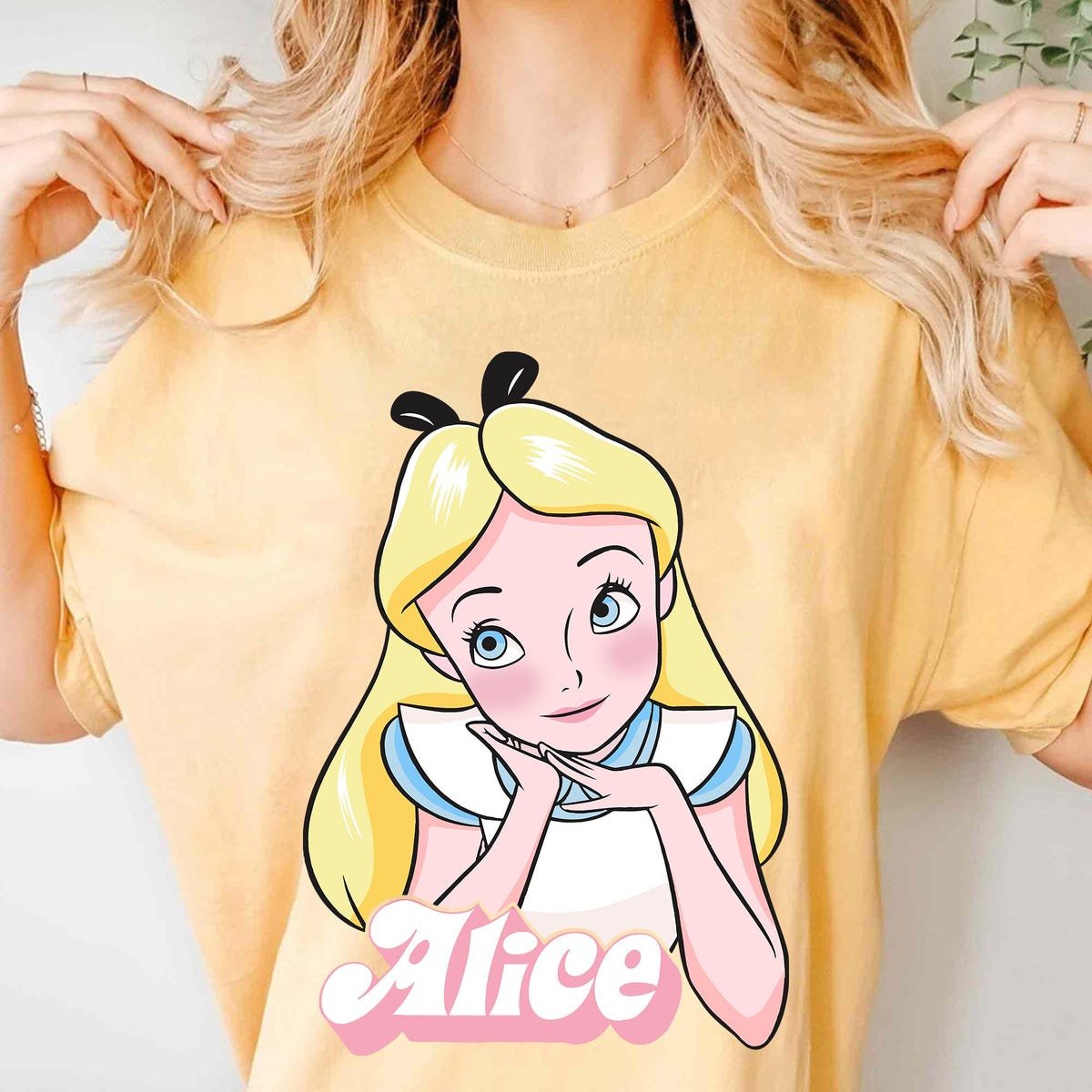 Alice In Wonderland Shirt Cute Kawaii Disney Princess Aesthetic