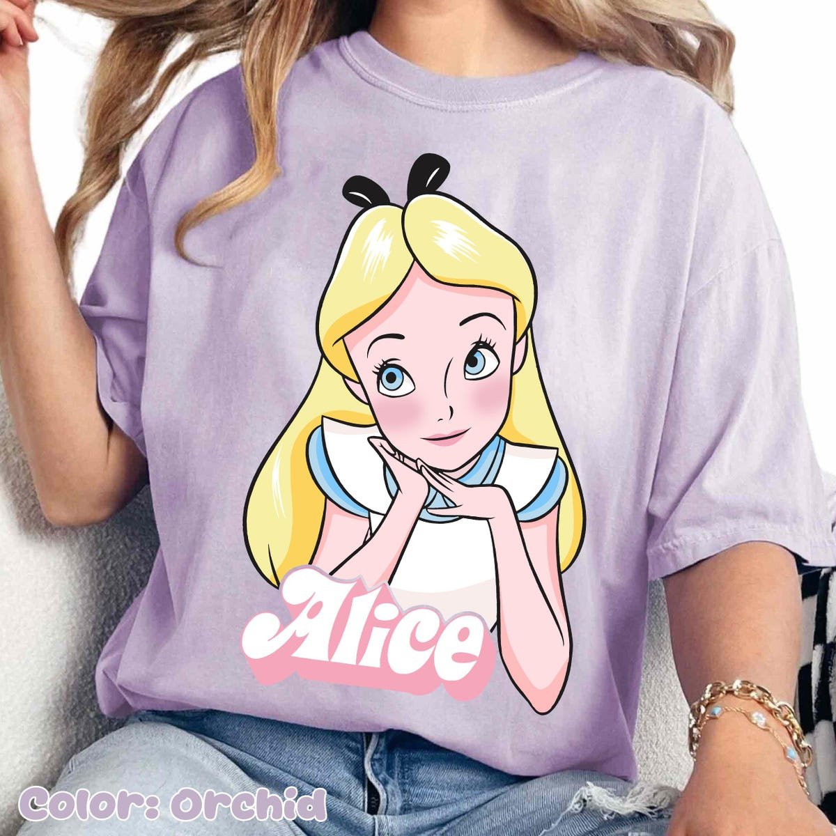 Alice In Wonderland Shirt Cute Kawaii Disney Princess Aesthetic