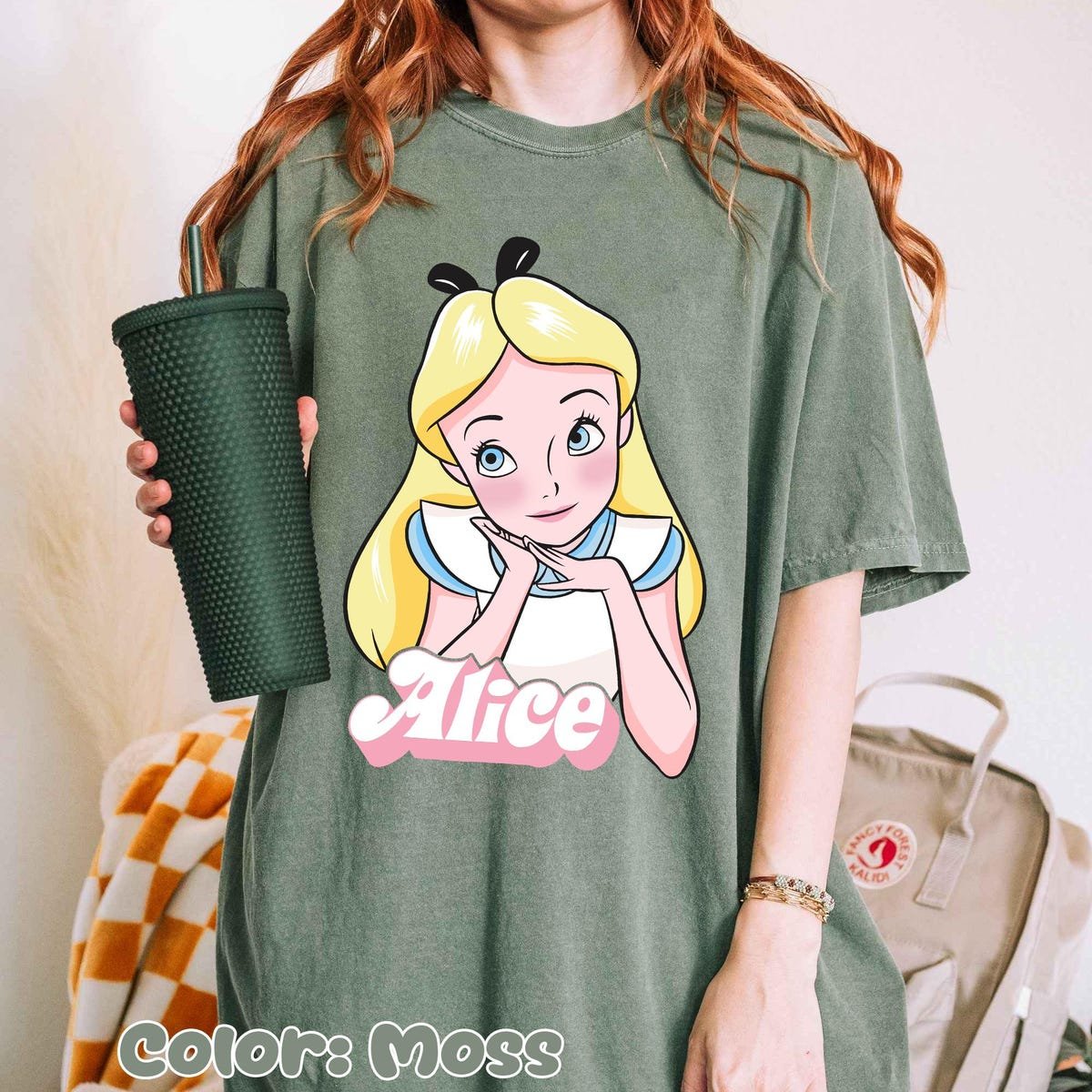 Alice In Wonderland Shirt Cute Kawaii Disney Princess Aesthetic