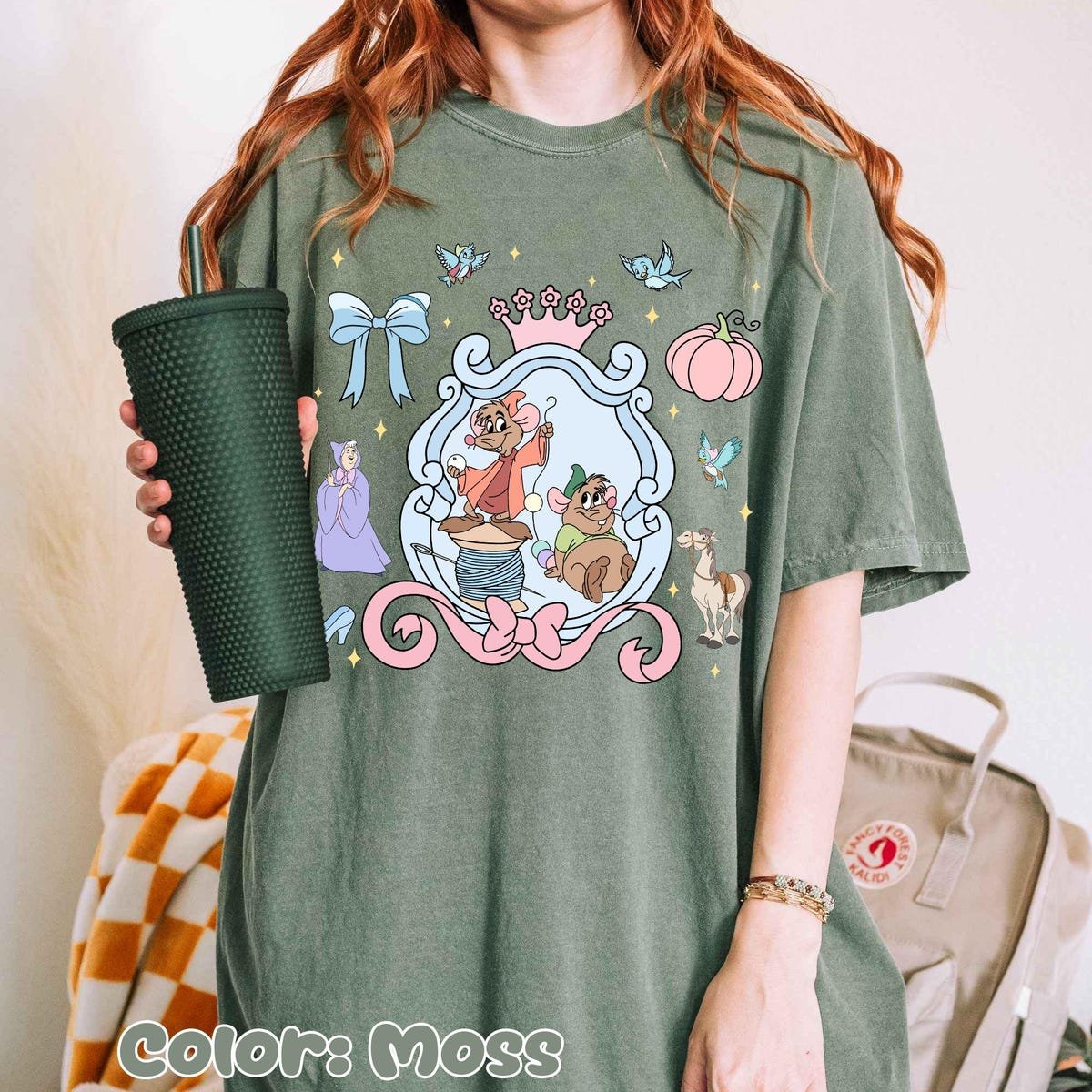 Cinderella 75th Anniversary T-Shirt Disneyland Trip Matching Tee