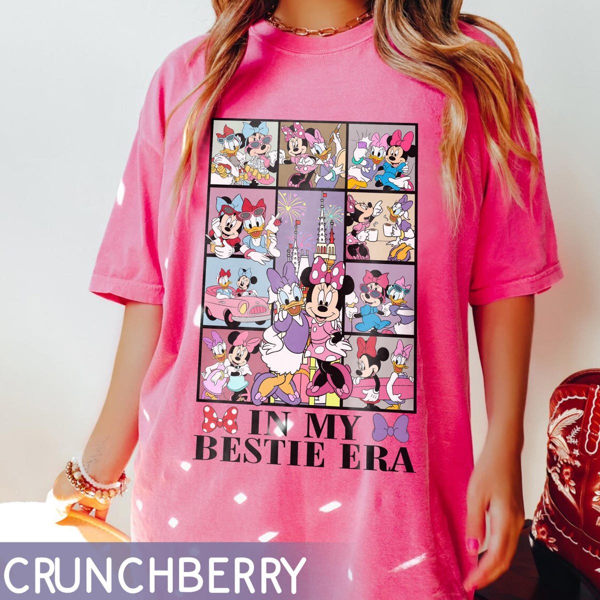Disney Bestie Era Shirt Minnie Daisy Donald Trip Tee