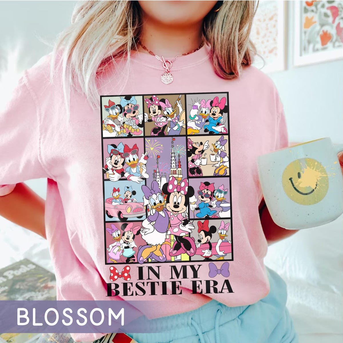 Disney Bestie Era Shirt Minnie Daisy Donald Trip Tee