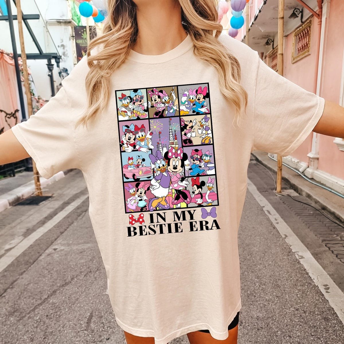 Disney Bestie Era Shirt Minnie Daisy Donald Trip Tee