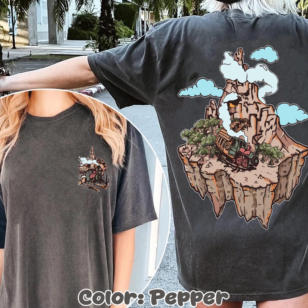 Disney Big Thunder Mountain T-Shirt Minnie Mouse Vintage Disneyland Tee