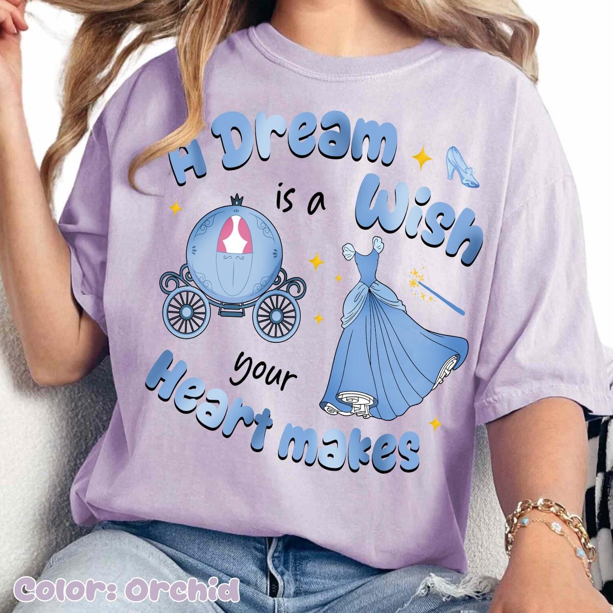 Disney Cinderella Shirt A Dream Is A Wish Your Heart Makes