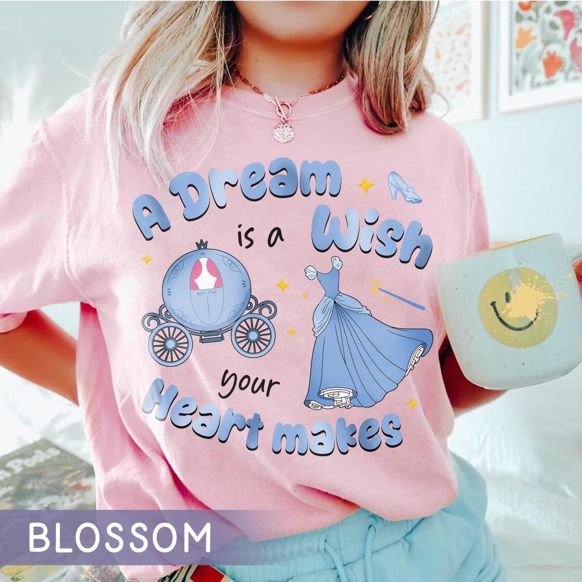 Disney Cinderella Shirt A Dream Is A Wish Your Heart Makes