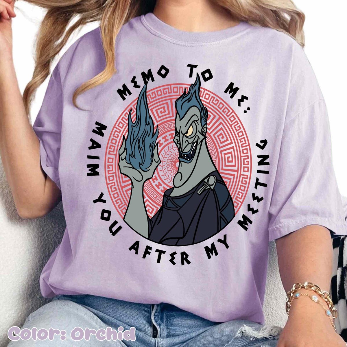 Disney Hades Hercules Villain Quote Shirt