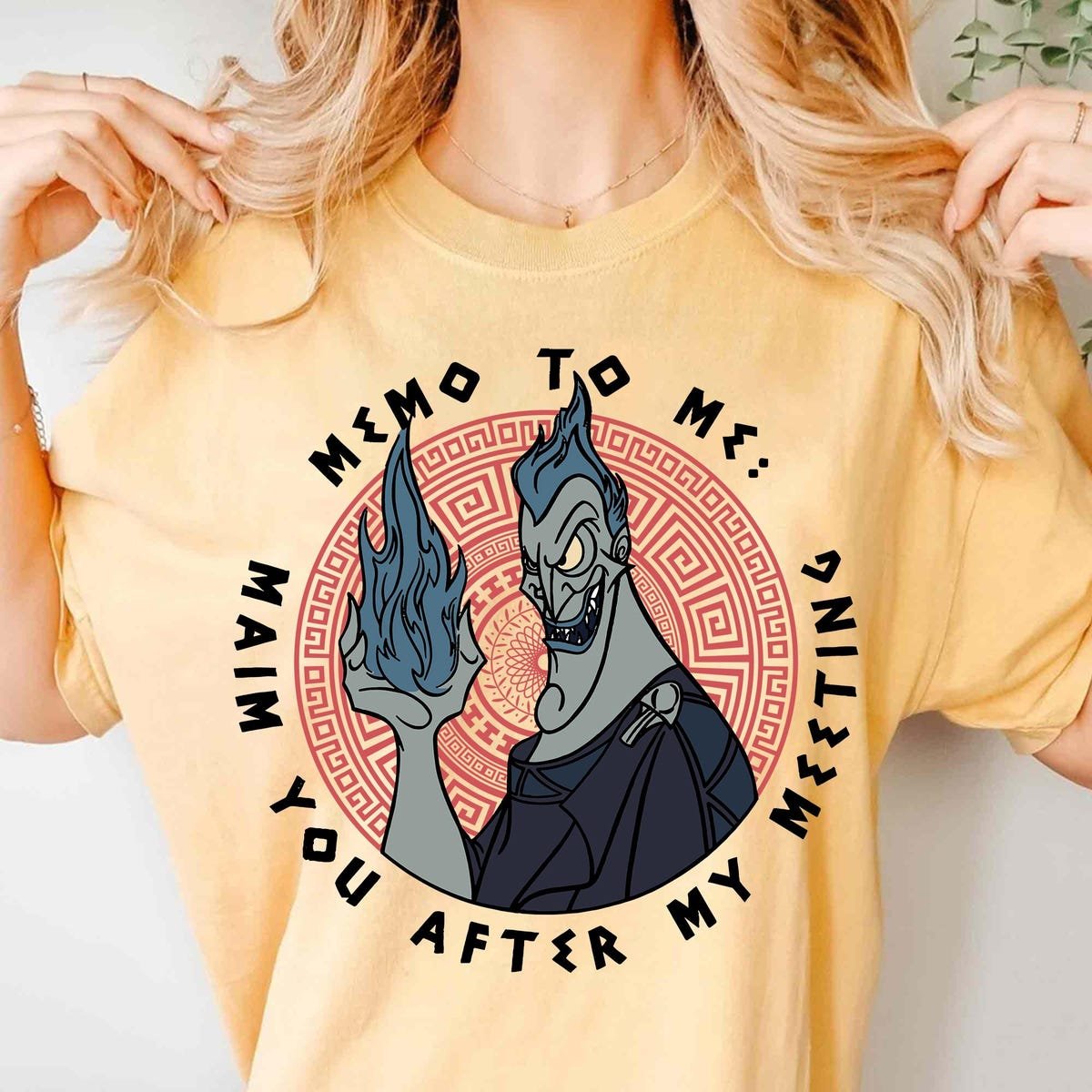 Disney Hades Hercules Villain Quote Shirt