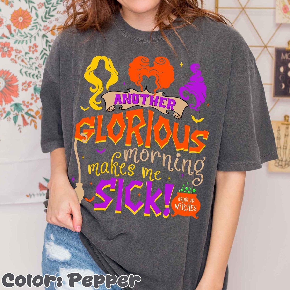 Disney Halloween Shirt Sanderson Sisters Hocus Pocus Tee Disneyland Outfits