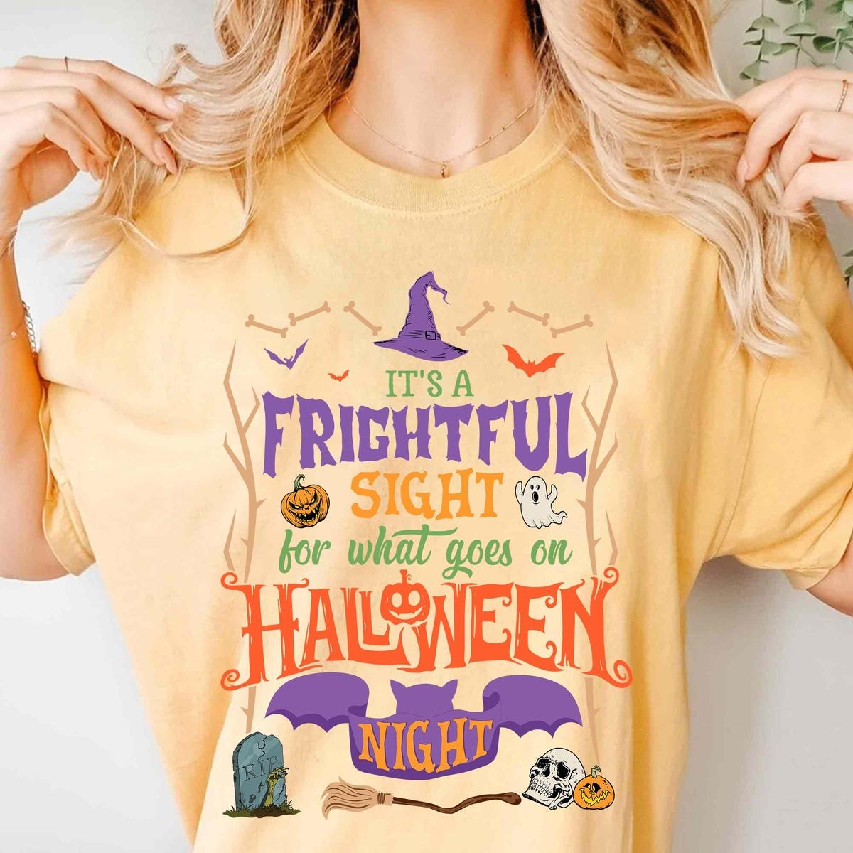 Disney Headless Horseman Halloween Tee Ichabod Mr. Toad Shirt