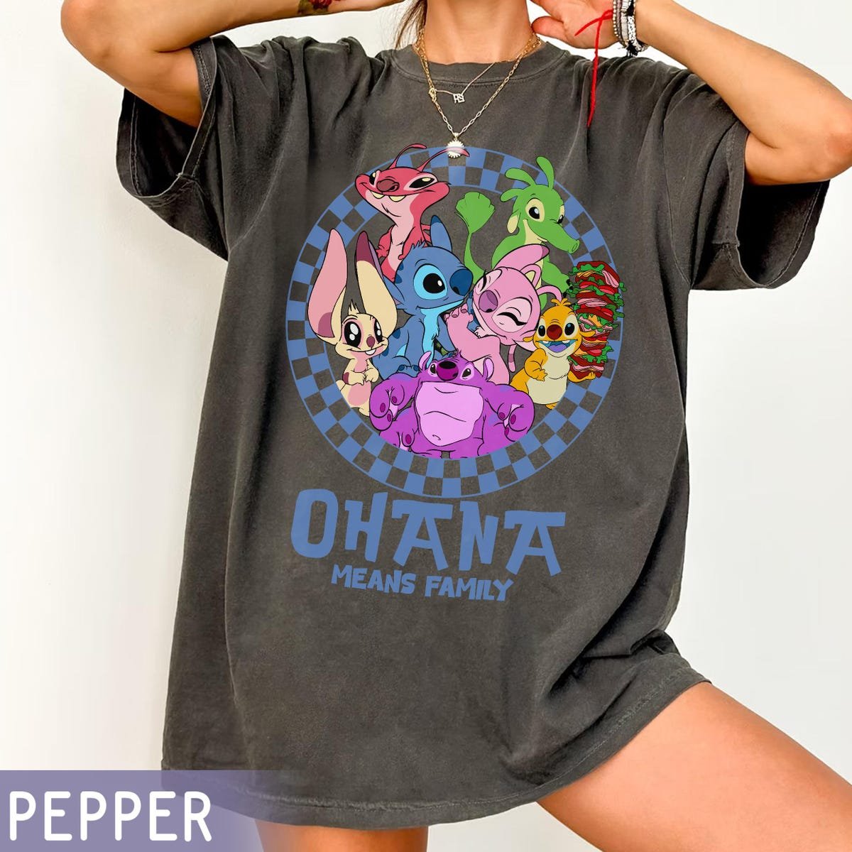 Disney Lilo And Stitch Family Shirt Group Tee Disneyland Outfits 2025