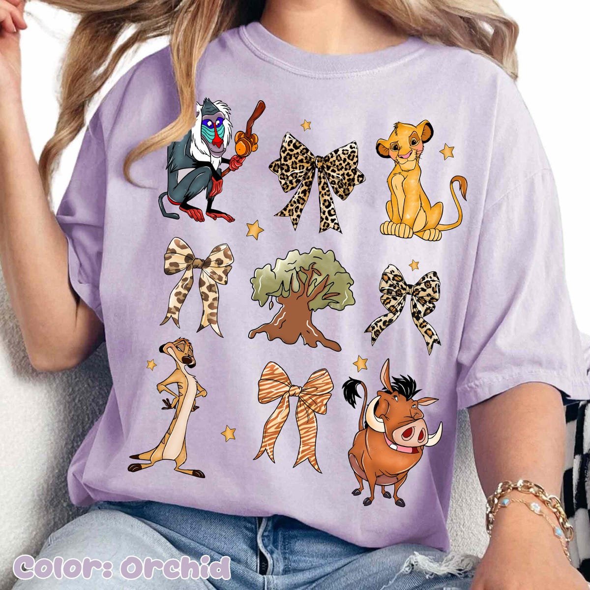 Disney Lion King Safari Shirt Vintage Leopard Print Tee 2025