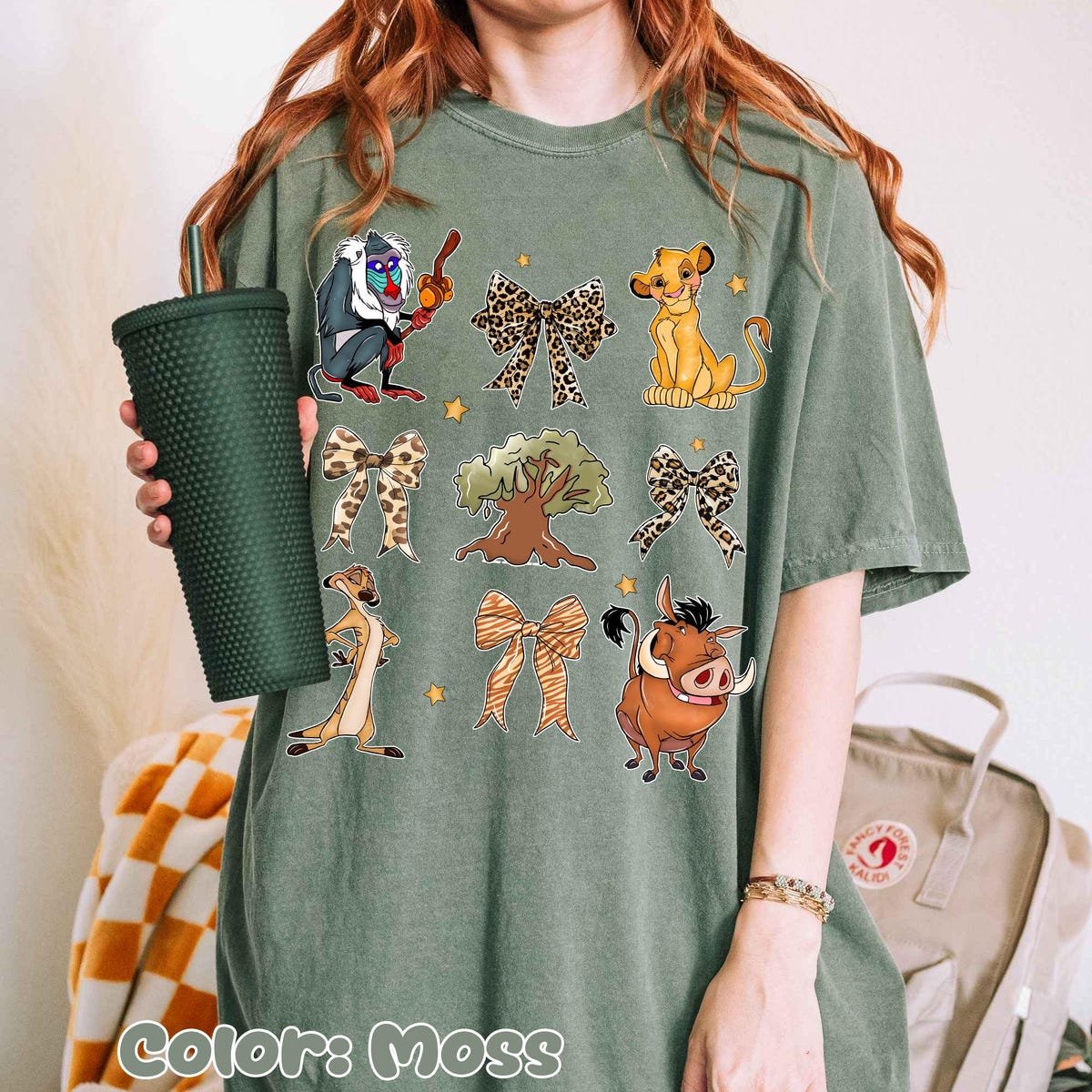Disney Lion King Safari Shirt Vintage Leopard Print Tee 2025