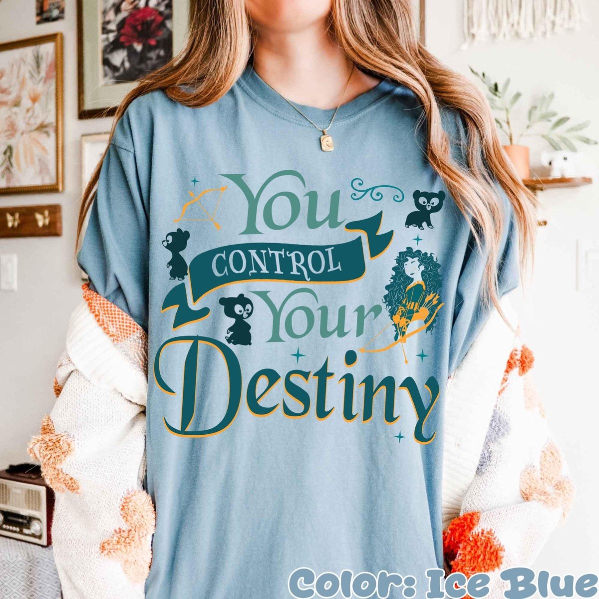 Disney Merida Brave Shirt Vintage Princess Tee for Matching Outfits