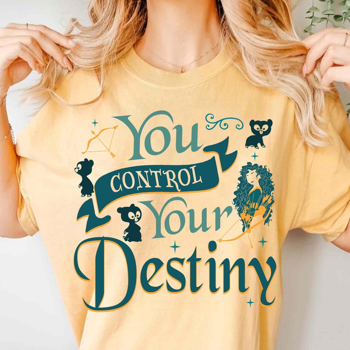 Disney Merida Brave Shirt Vintage Princess Tee for Matching Outfits