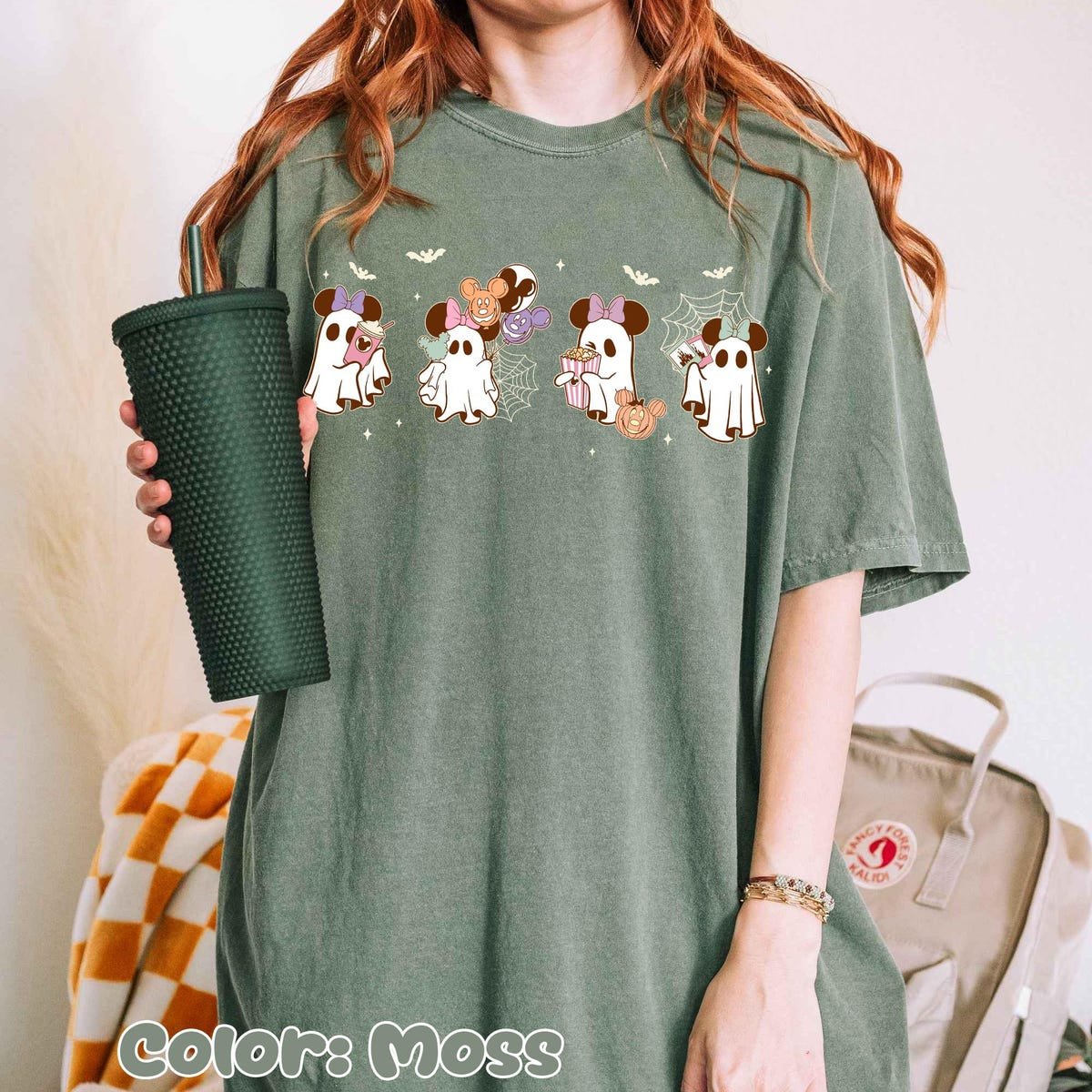 Disney Minnie Ghost Halloween Shirt for Spooky Season 2025