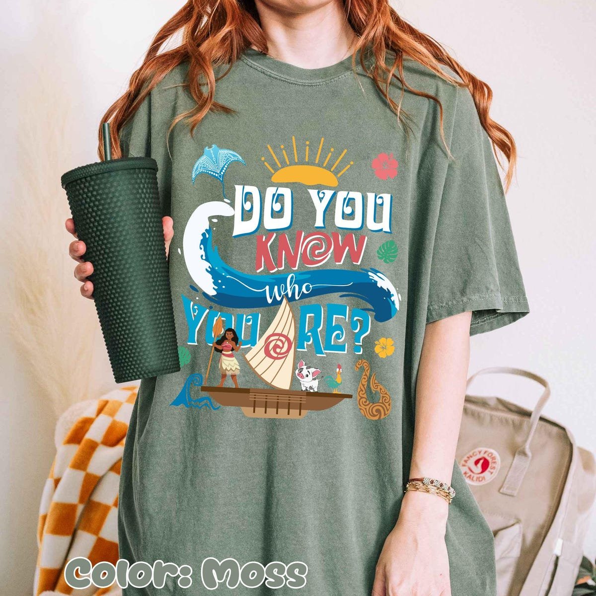 Disney Moana Princess Shirt Heart of Te Fiti Tee Disneyland Outfit