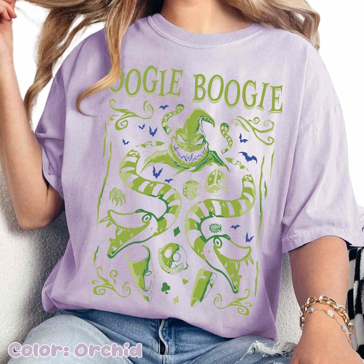 Disney Oogie Boogie Halloween Shirt Nightmare Before Christmas Tee