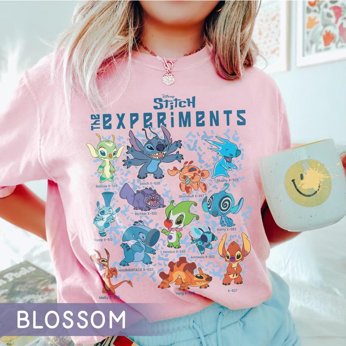 Disney Stitch The Experiments Shirt Lilo And Stitch Character Tee 2025