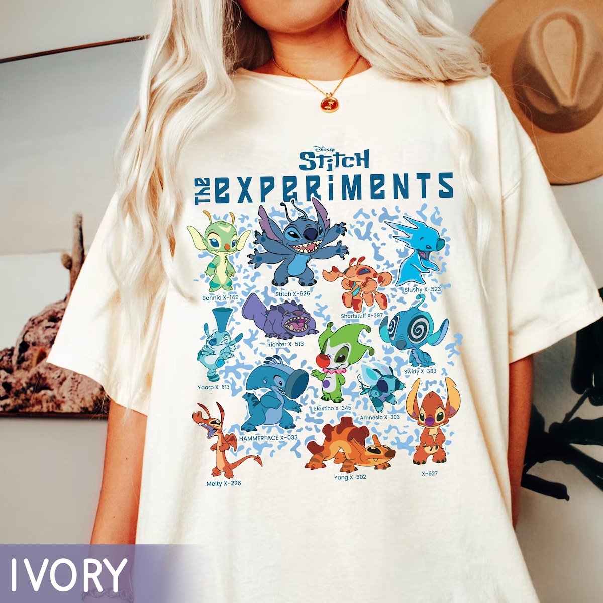 Disney Stitch The Experiments Shirt Lilo And Stitch Character Tee 2025