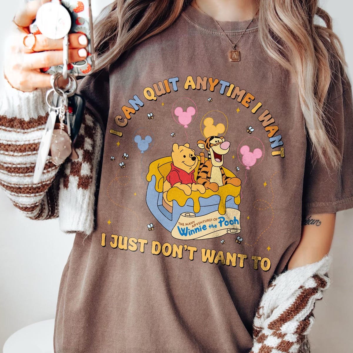 Disney Tigger Ride Shirt Winnie Pooh Honey Pot Graphic Family Trip 2025