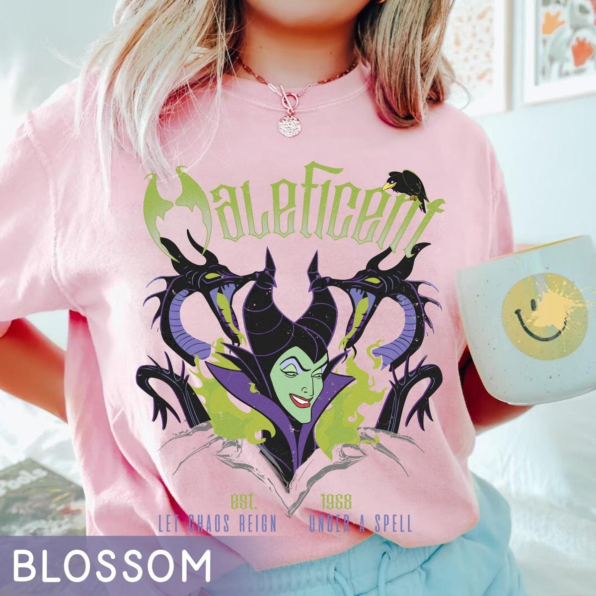 Disney Villains Maleficent Shirt Sleeping Beauty Portrait Tee