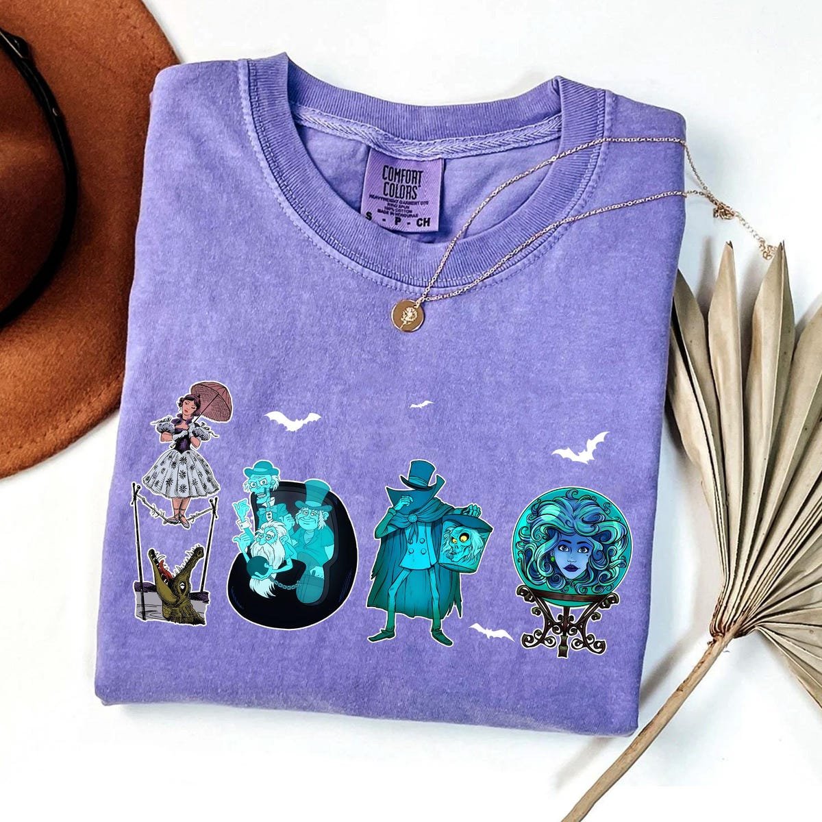 Haunted Mansion Shirt Disney Halloween Tee Grim Grinning Ghosts