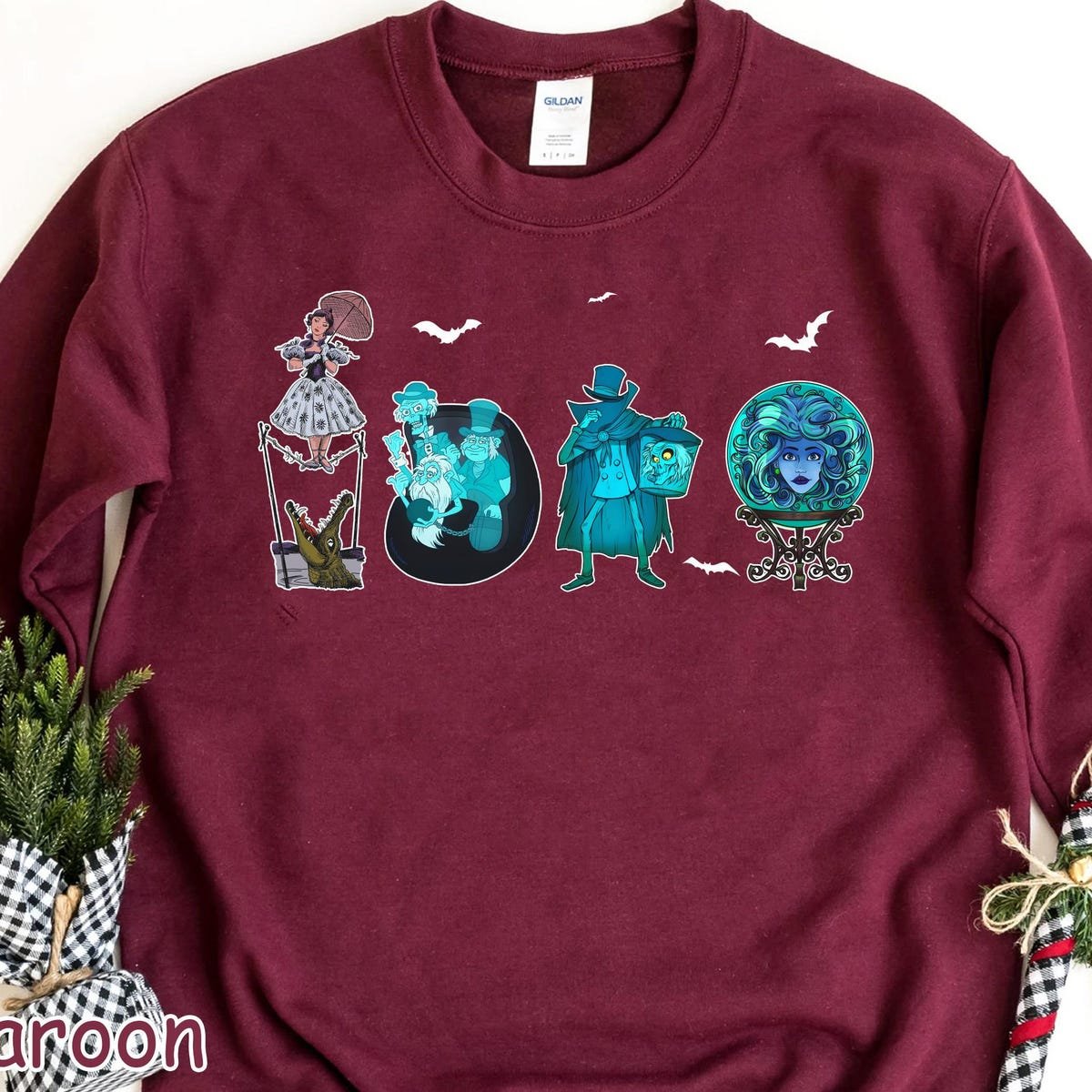 Haunted Mansion Shirt Disney Halloween Tee Grim Grinning Ghosts