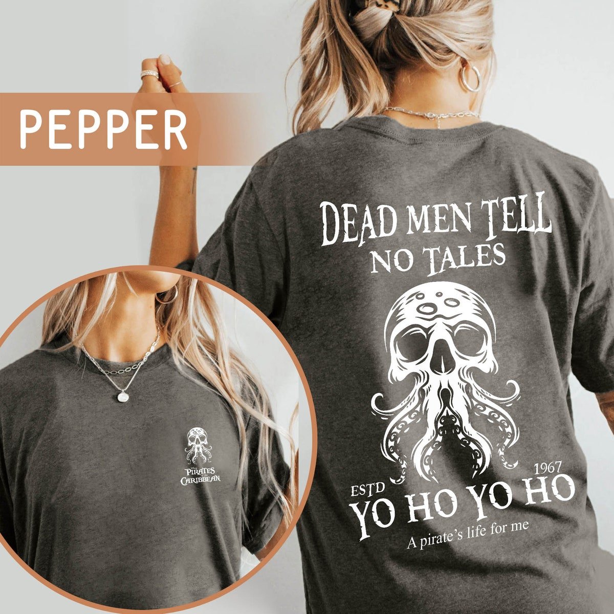 Pirates of the Caribbean Shirt Dead Men Tell No Tales 2024 Trip Tee