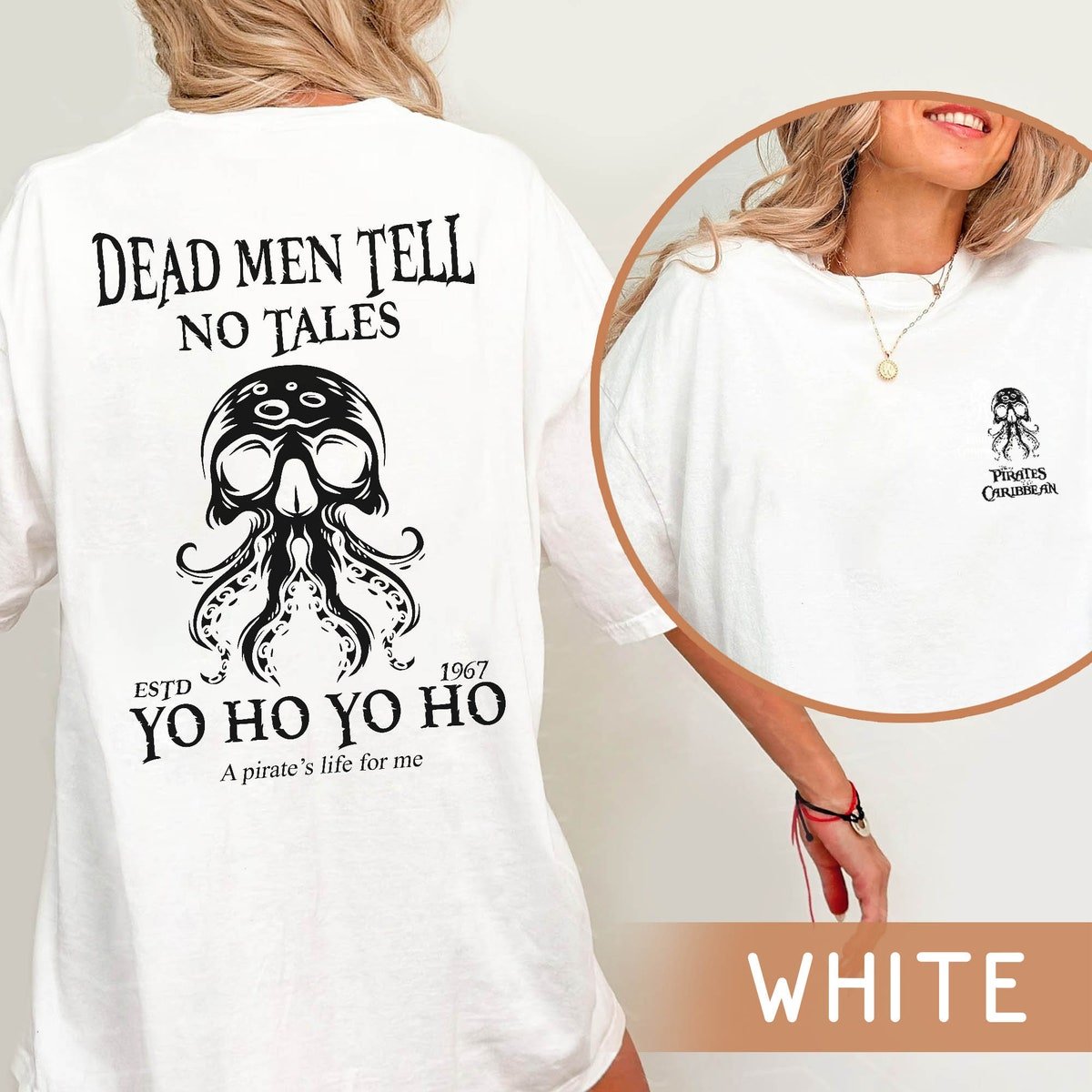 Pirates of the Caribbean Shirt Dead Men Tell No Tales 2024 Trip Tee