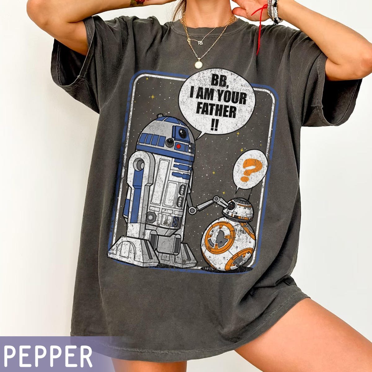 Star Wars Droid Shirt BB8 R2D2 Fathers Day Gift 2025