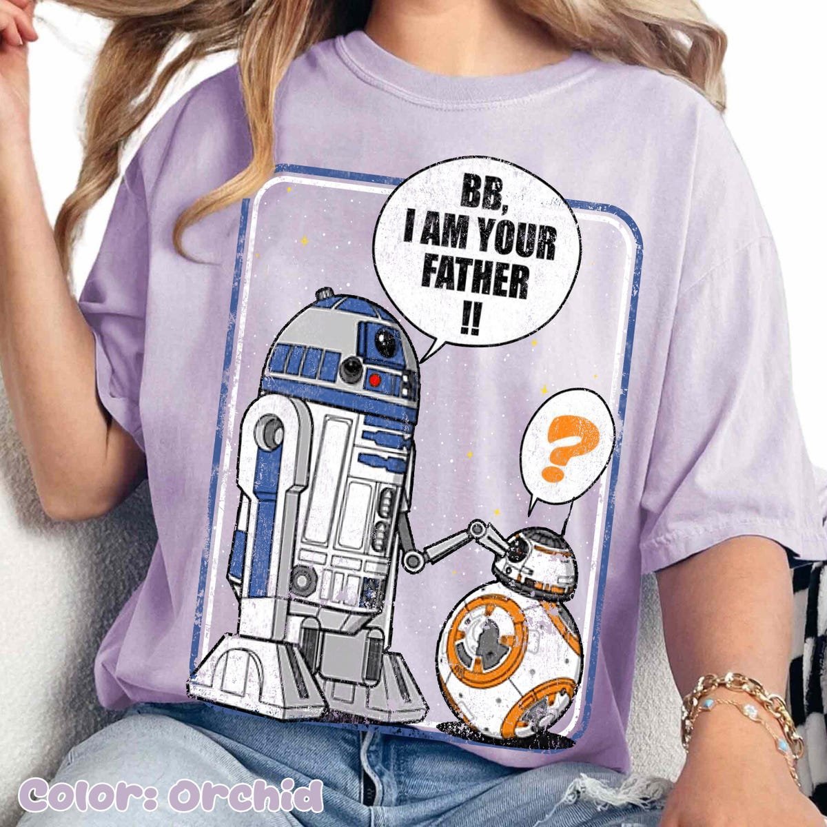 Star Wars Droid Shirt BB8 R2D2 Fathers Day Gift 2025