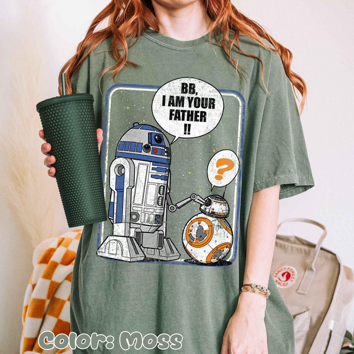 Star Wars Droid Shirt BB8 R2D2 Fathers Day Gift 2025