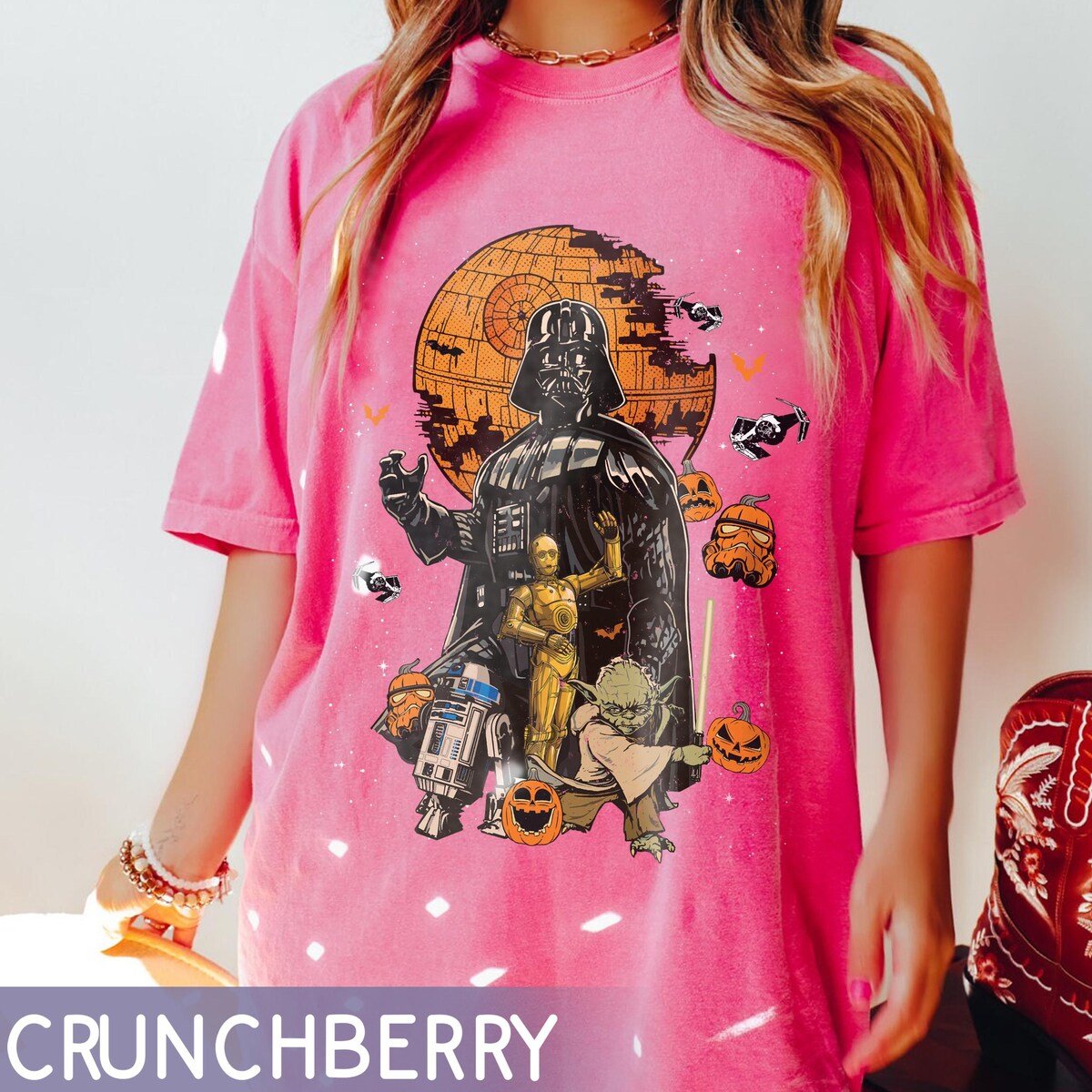Star Wars Halloween Shirt Vintage Sci-Fi Style 2025