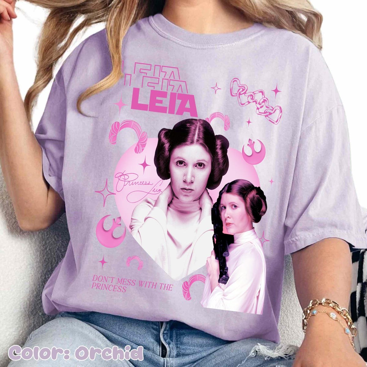 Star Wars Princess Leia Shirt Vintage Rebel Gift Disneyland