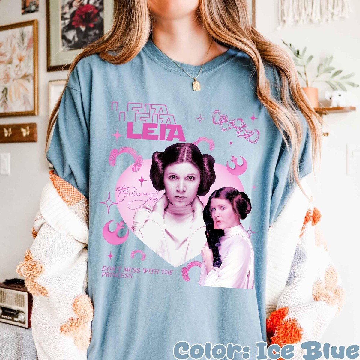 Star Wars Princess Leia Shirt Vintage Rebel Gift Disneyland