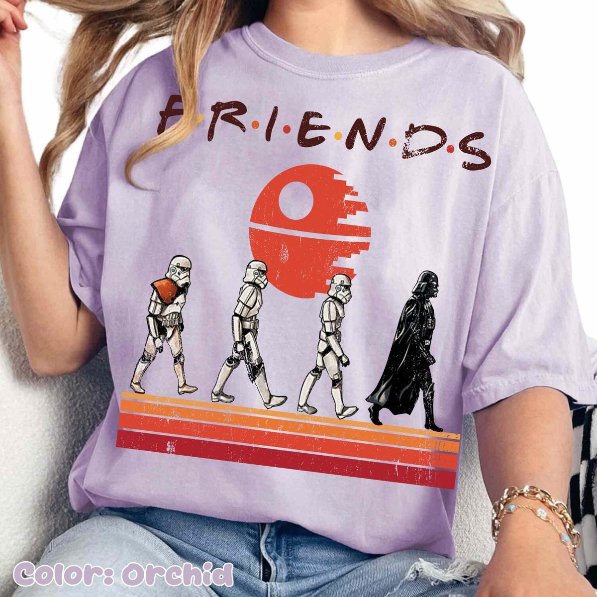Star Wars Stormtrooper Shirt Abbey Road Parody Retro Disney Tee