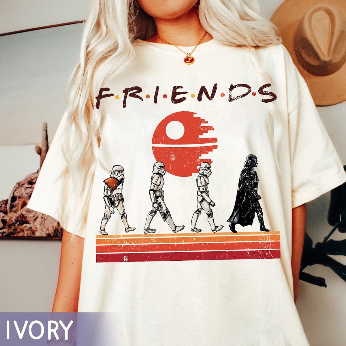 Star Wars Stormtrooper Shirt Abbey Road Parody Retro Disney Tee