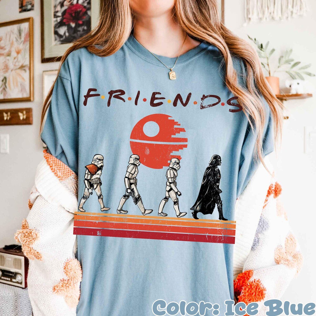 Star Wars Stormtrooper Shirt Abbey Road Parody Retro Disney Tee