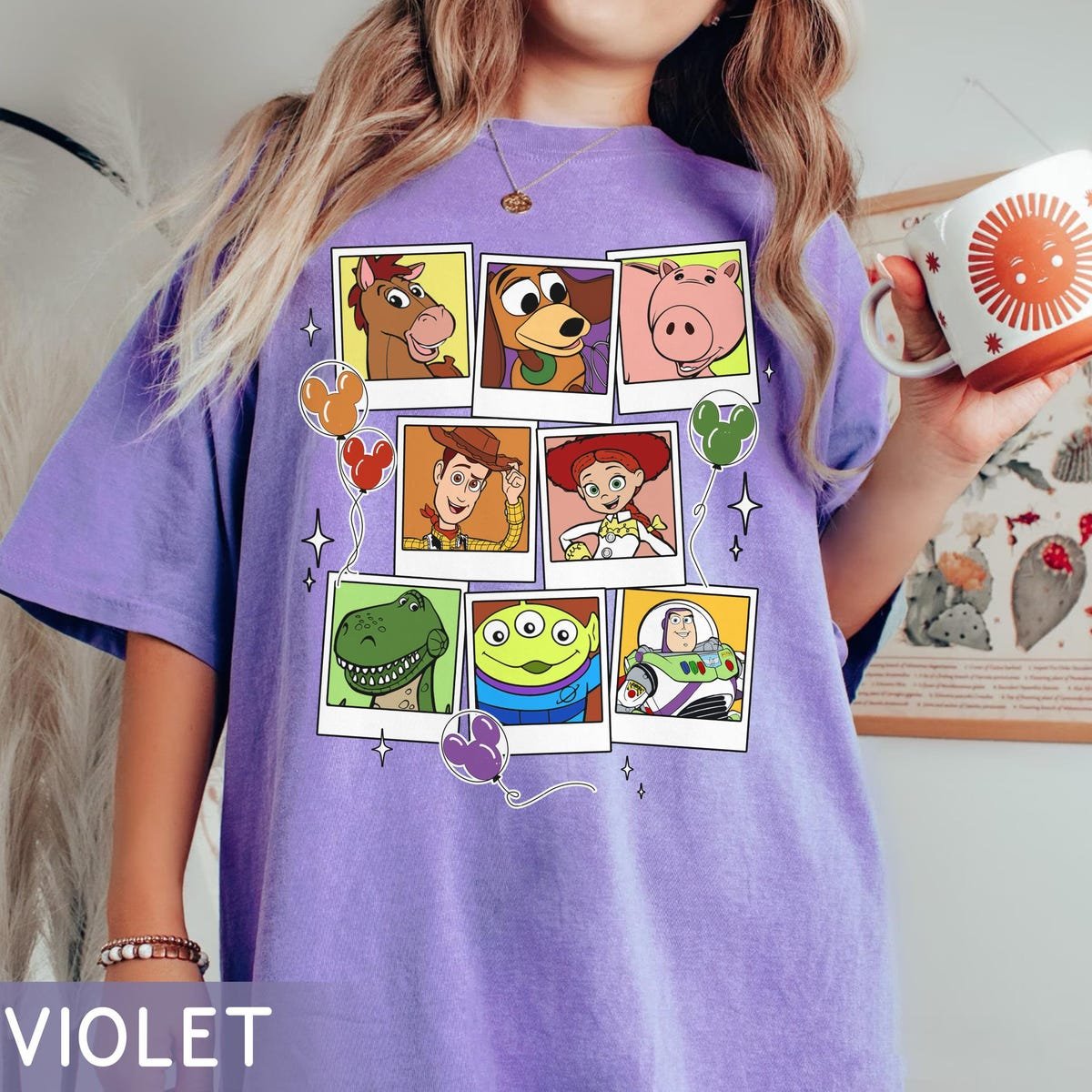 Toy Story Comfort Colors Shirt Buzz Lightyear Woody Disneyland Trip