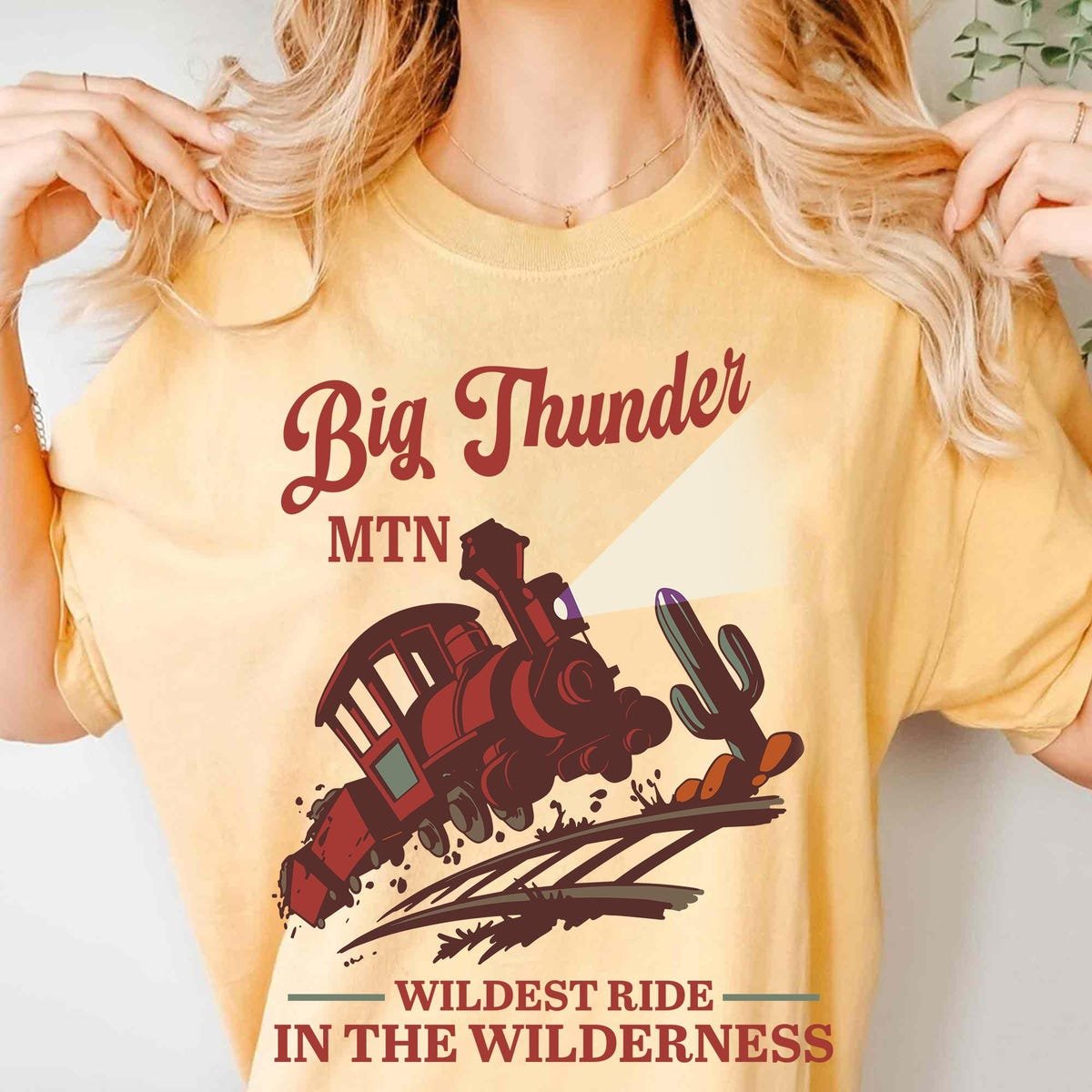 Vintage Disney Big Thunder Mountain Shirt Disneyland Family Outfit