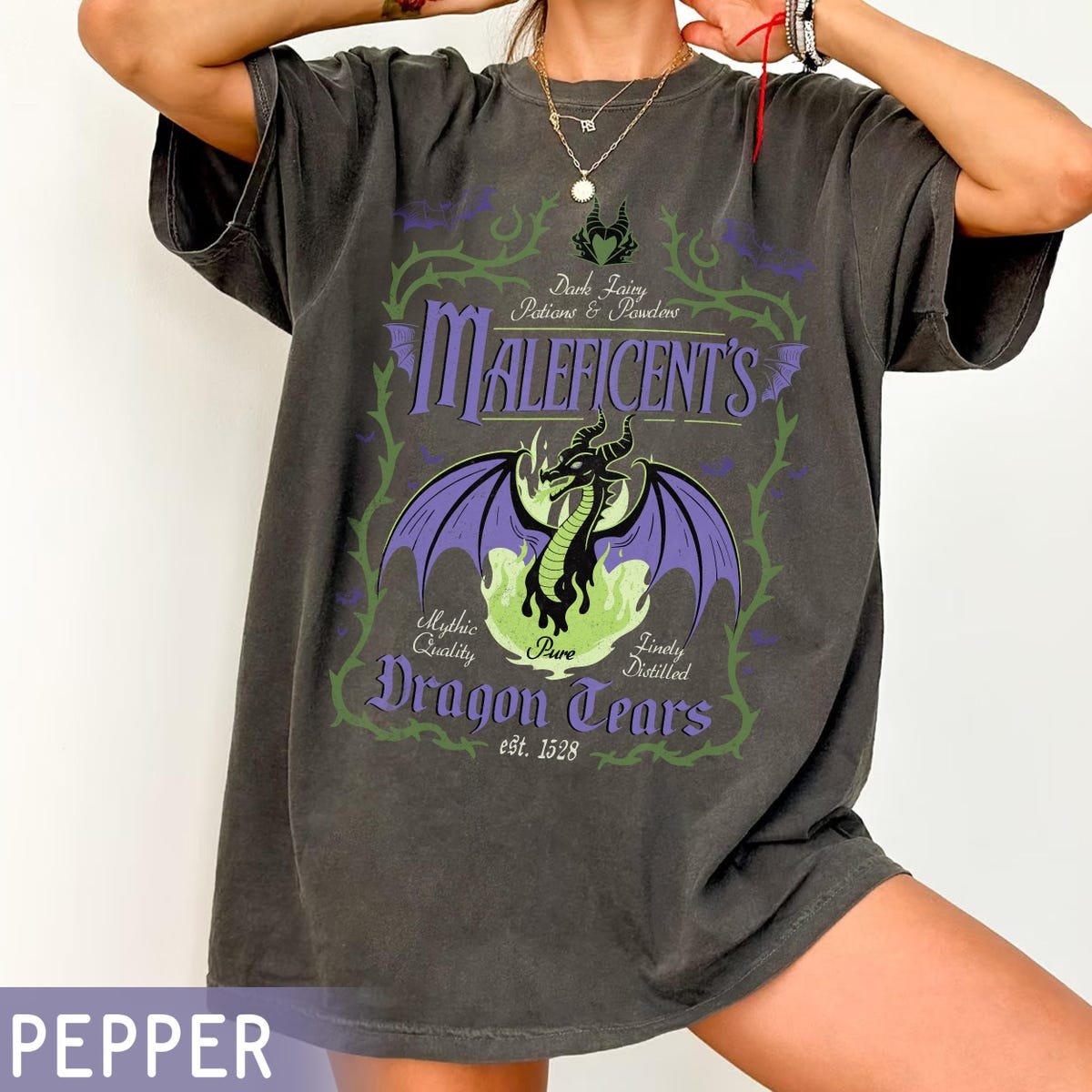 Vintage Disney Maleficent Shirt Sleeping Beauty Villains Tee