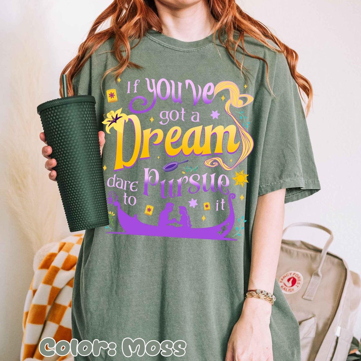 Vintage Disney Tangled Rapunzel Shirt Disneyland Family Matching Outfits