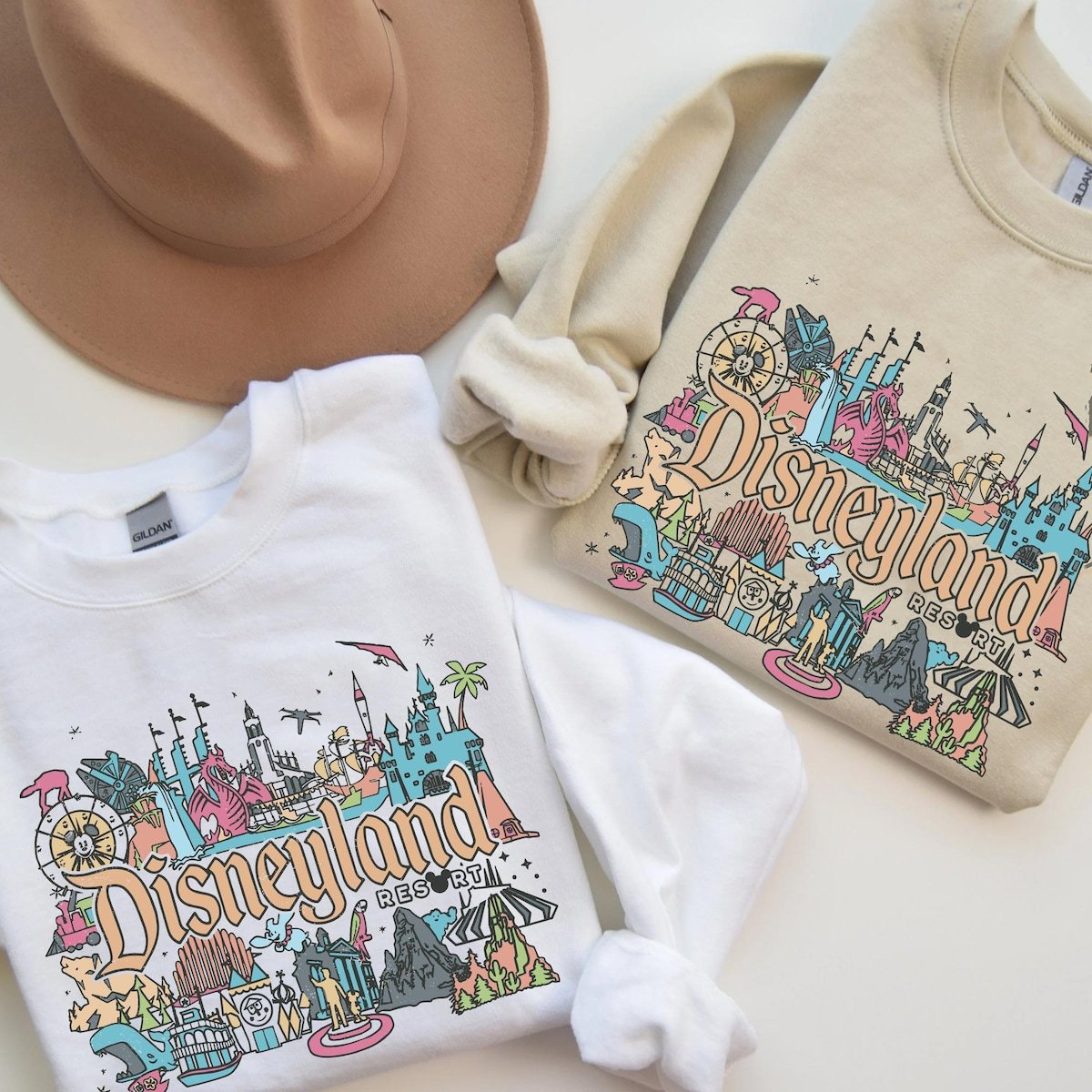 Vintage Disneyland Resort 1955 Shirt Disney Family Trip Magic Kingdom