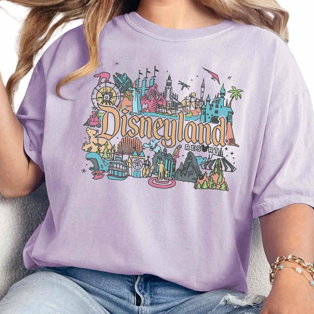 Vintage Disneyland Resort 1955 Shirt Disney Family Trip Magic Kingdom
