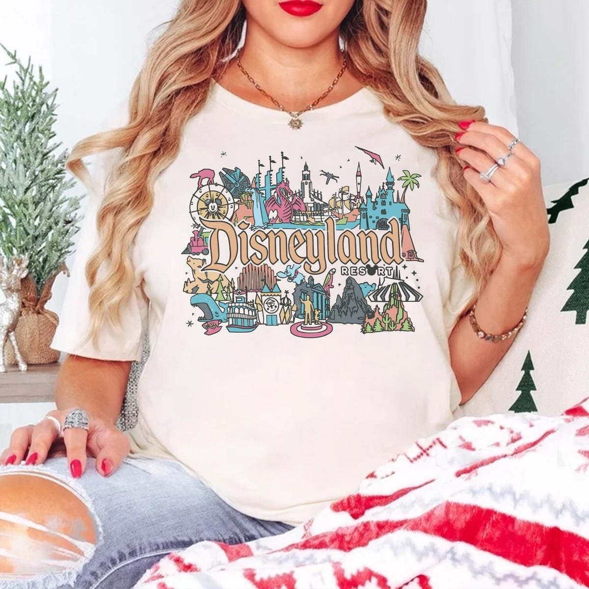 Vintage Disneyland Resort 1955 Shirt Disney Family Trip Magic Kingdom